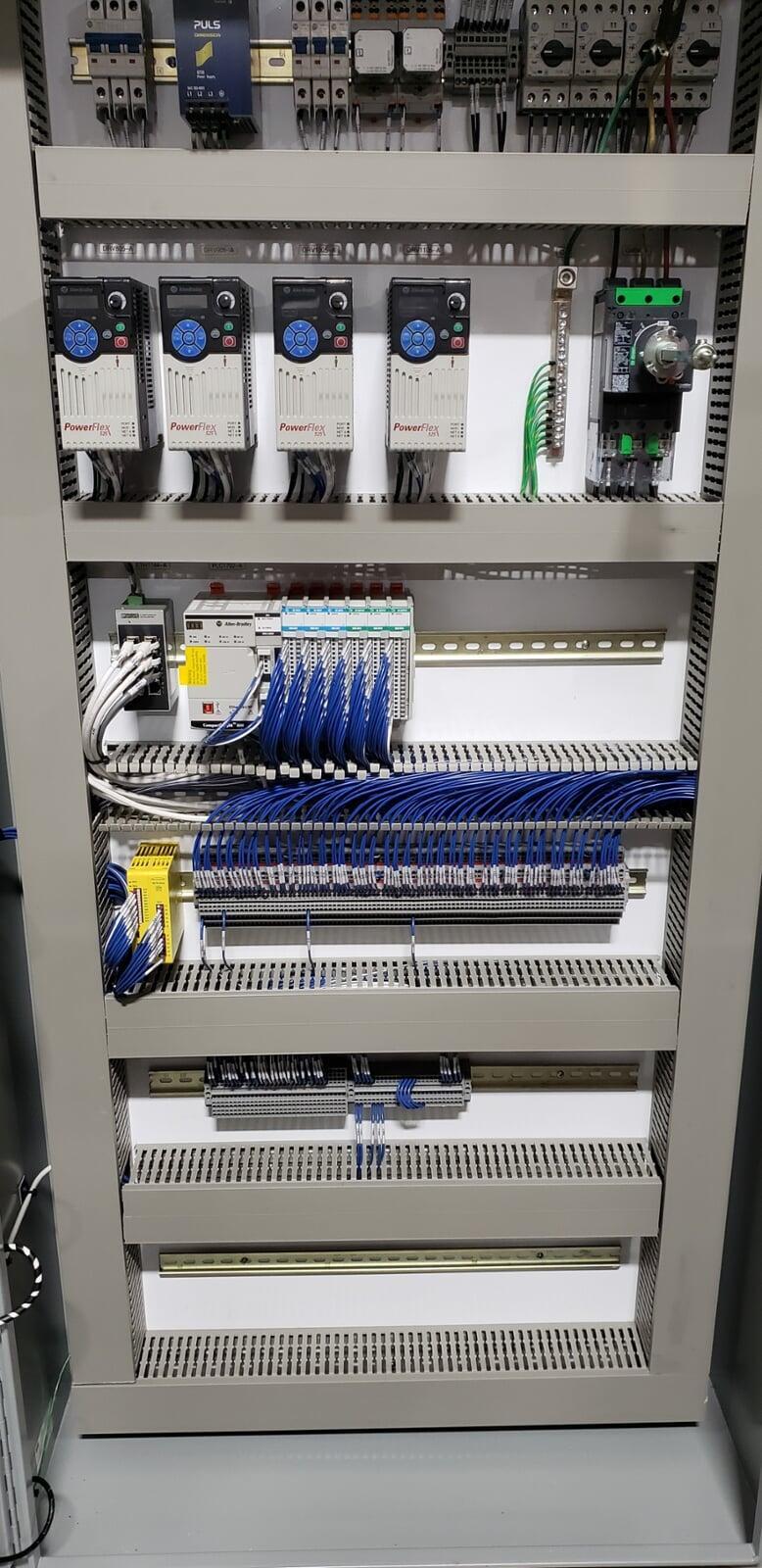 Electrical Panel with Variable Frequency Drives