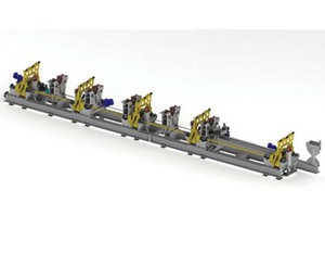 Machine Components - Example of in-process inspection integrated into tooling.