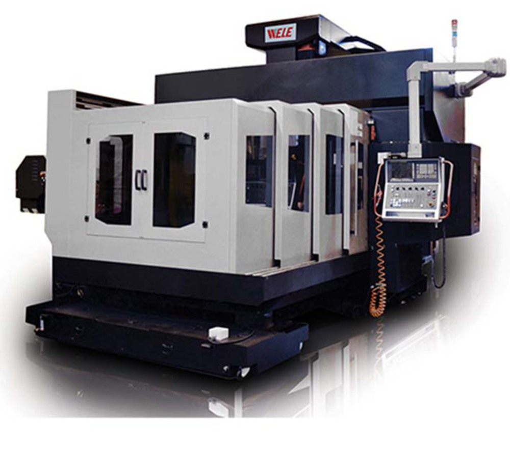 CNC Bridge mill with 5 face machining