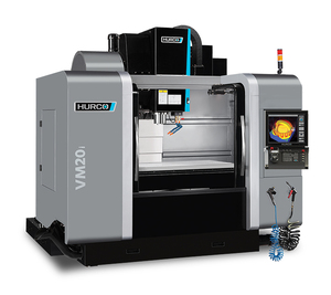 Hurco VM20i – 3-axis CNC machining with high-speed spindle and up to 40in x 20in capacity, coolant through spindle, and part measurement probe