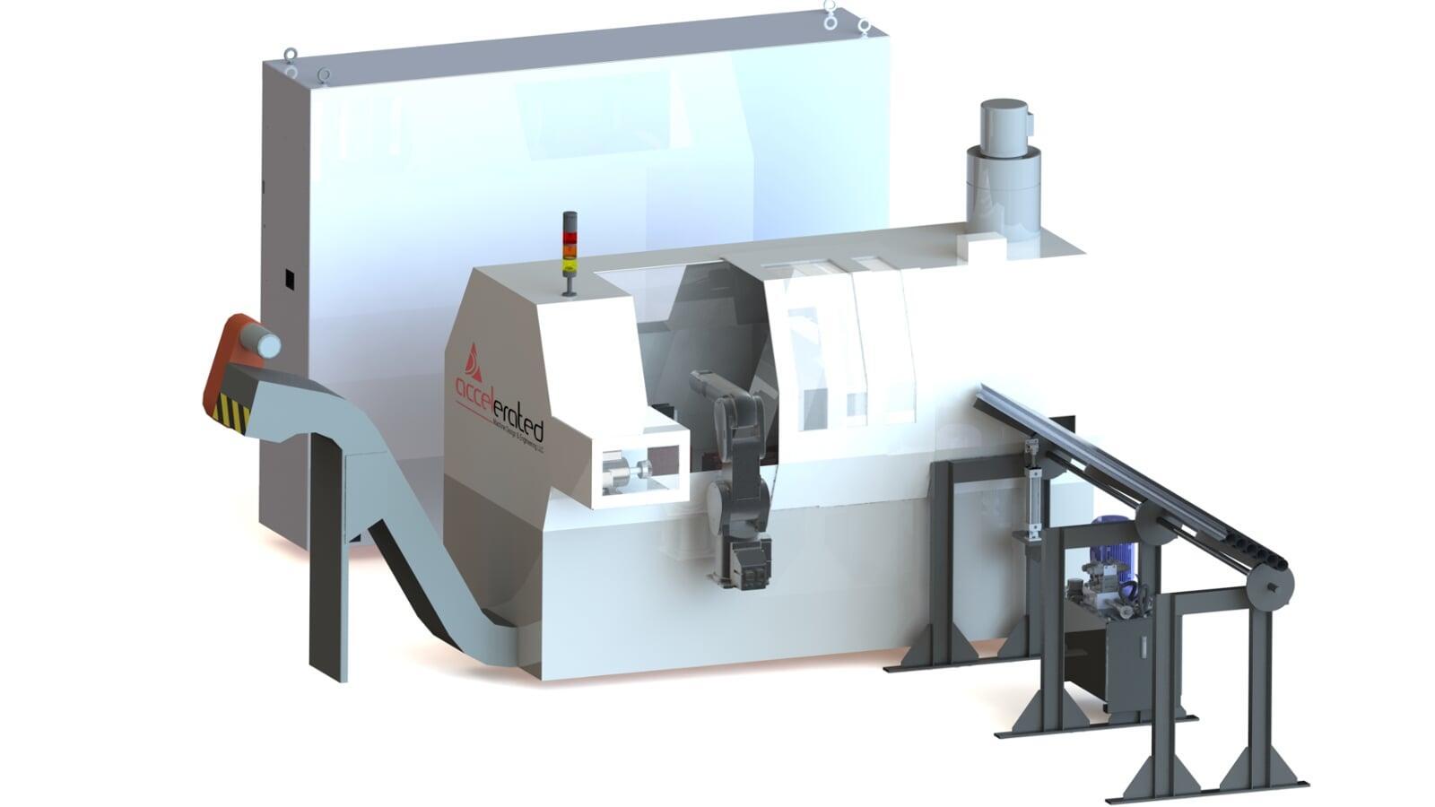 Design of an automated CNC system